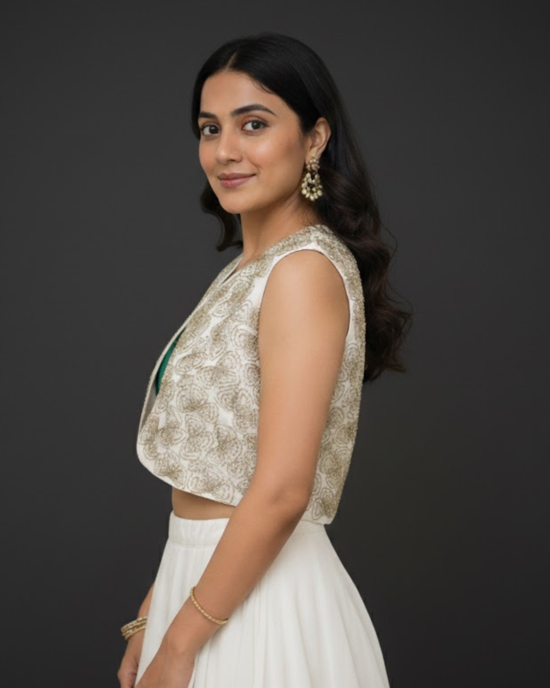 Golden Whorl Vest