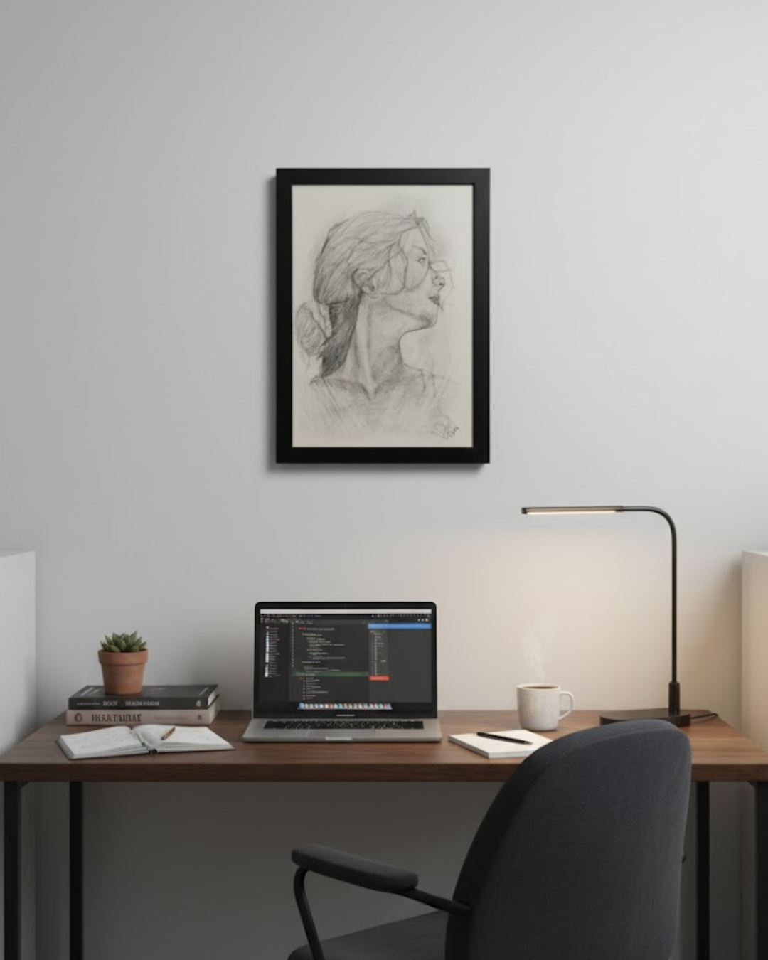 In Thoughts- Girl portrait