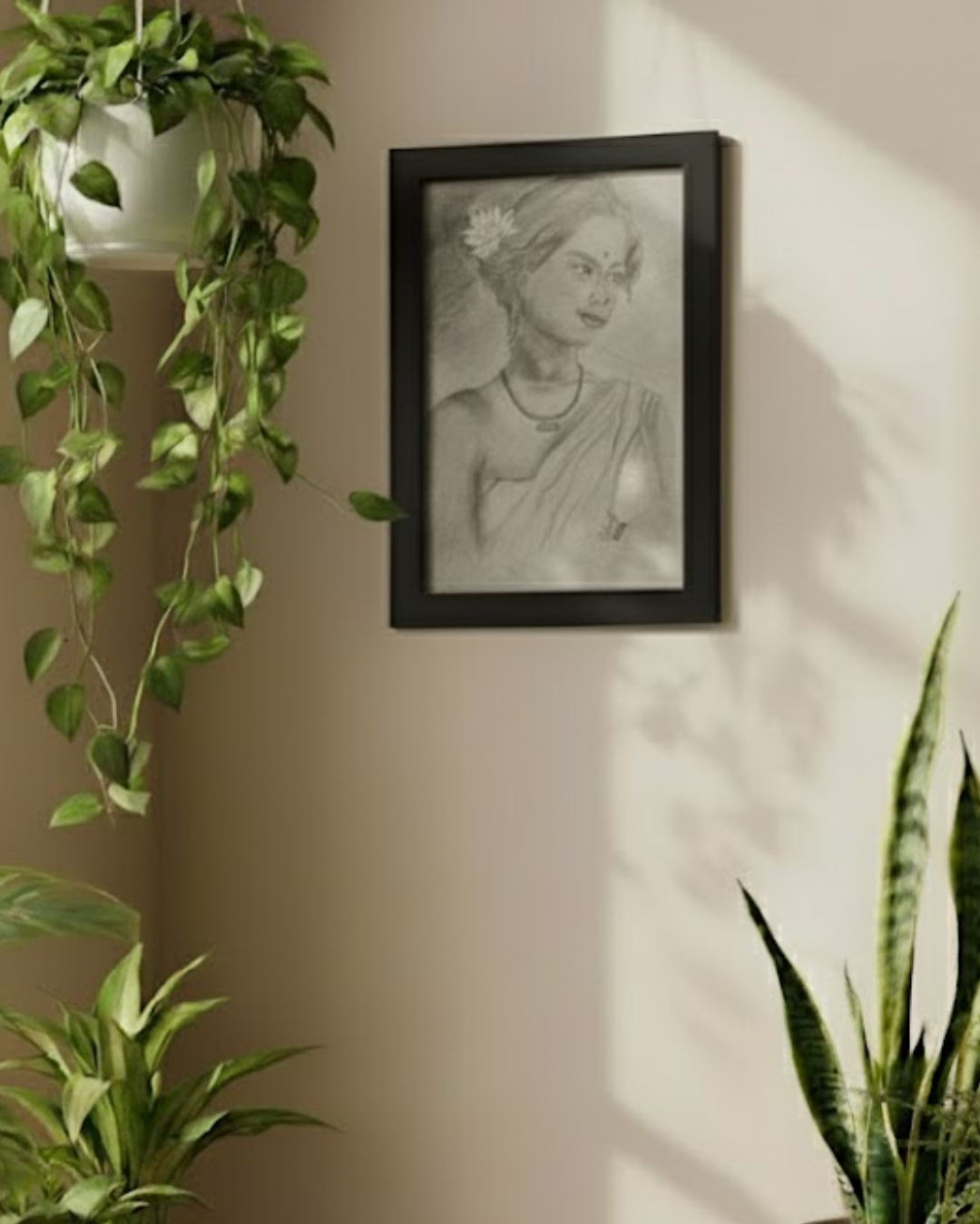 Timeless Beauty- Pencil Portrait